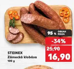 Kaufland Zámecká klobása nabídka