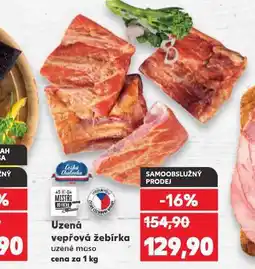 Kaufland Uzená vepřová žebírka nabídka