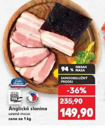 Kaufland Anglická slanina nabídka