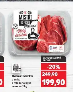 Kaufland Hovězí kližka nabídka