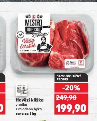 Kaufland Hovězí kližka nabídka