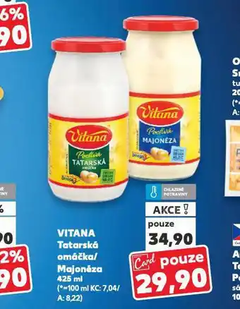 Kaufland Vitana majonéza nabídka