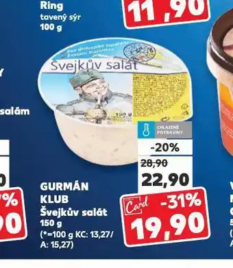 Kaufland Švejkův salát nabídka