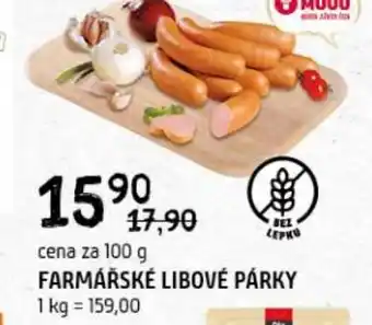 Terno Farmářské libové párky nabídka