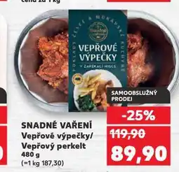 Kaufland Vepřový perkelt nabídka