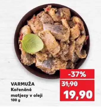 Kaufland Kořeněné matjesy v oleji nabídka