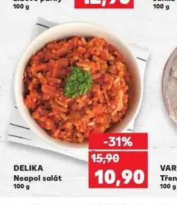 Kaufland Neapol salát nabídka
