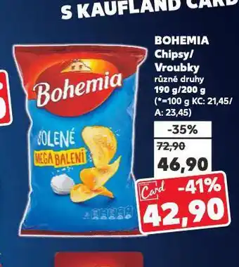 Kaufland Bohemia vroubky nabídka