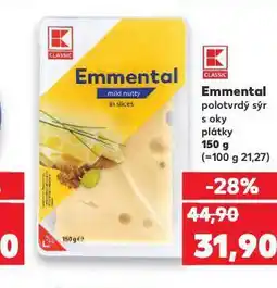 Kaufland Sýr emmental nabídka