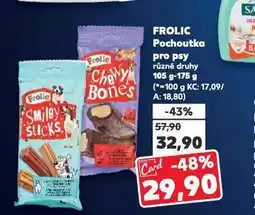 Kaufland Frolic pochoutky pro psy nabídka