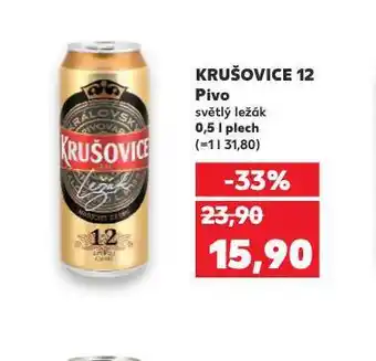 Kaufland Pivo krušovice nabídka