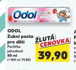 Kaufland Odol perlička zubní pasta nabídka