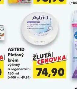 Kaufland Astrid krém nabídka