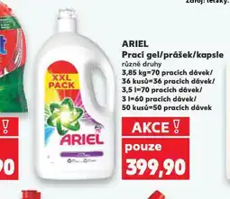 Kaufland Ariel prací prostředek nabídka