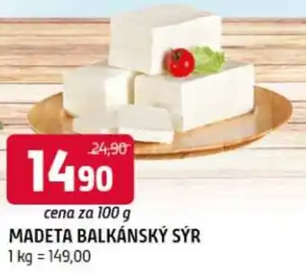 Terno MADETA Balkánský sýr nabídka