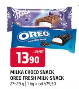 Terno Milka choco snack Oreo fresh milk-snack nabídka