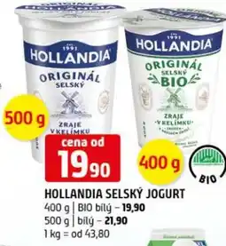 Terno HOLLANDIA Selský jogurt nabídka