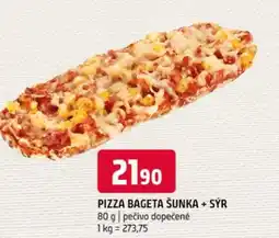 Terno Pizza bageta šunka + sýr nabídka