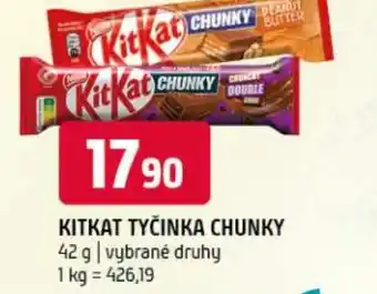 Terno KITKAT Tyčinka chunky nabídka