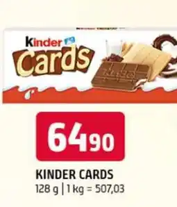 Terno KINDER Cards nabídka