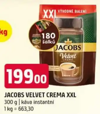 Terno JACOBS Velvet crema XXL nabídka