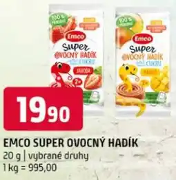 Terno EMCO Super ovocný hadík nabídka