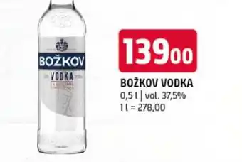 Terno BOŽKOV Vodka nabídka