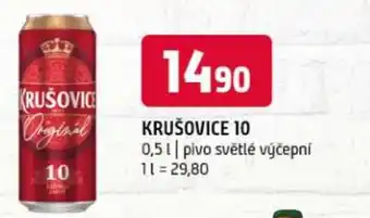 Terno KRUŠOVICE 10 nabídka