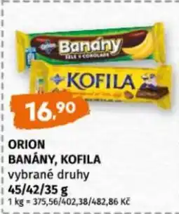 Terno ORION Banány, Kofila nabídka