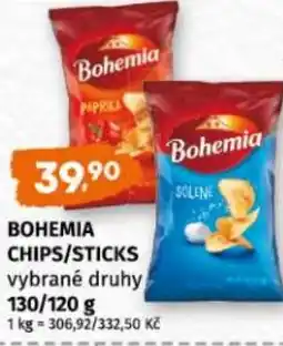 Terno BOHEMIA Chips/sticks nabídka