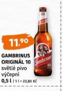 Terno GAMBRINUS Original 10 nabídka