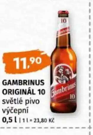 Terno GAMBRINUS Original 10 nabídka