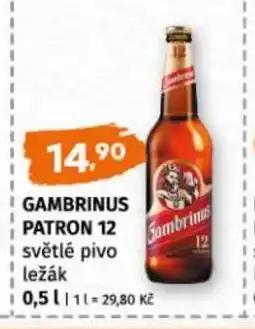 Terno GAMBRINUS PATRON 12 nabídka