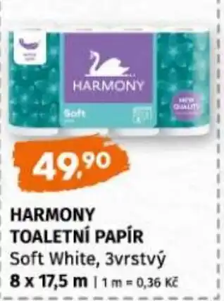 Terno HARMONY Toaletní papír nabídka