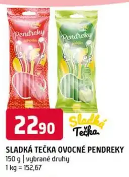 Terno Sladká Tečka ovocné pendreky nabídka