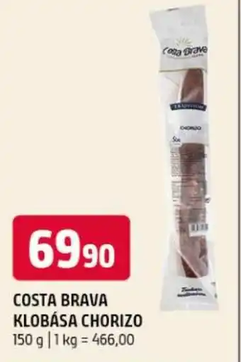 Terno Costa Brava klobása chorizo nabídka