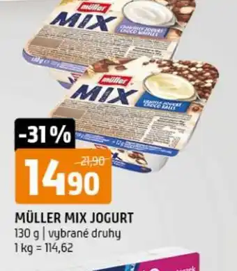 Terno MÜLLER Mix jogurt nabídka