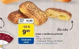 Tesco Kuker s vanilkovou příchutí nabídka