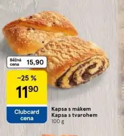 Tesco Kapsa s tvarohem nabídka