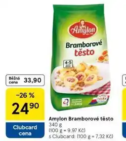 Tesco Amylon bramborové těsto nabídka