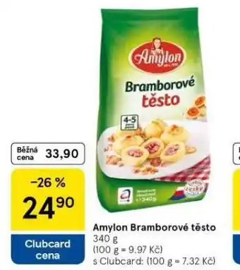 Tesco Amylon bramborové těsto nabídka