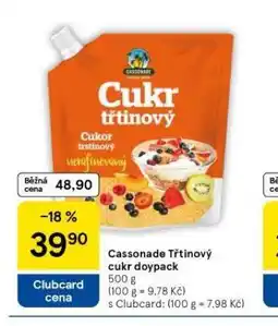 Tesco Třtinový cukr nabídka