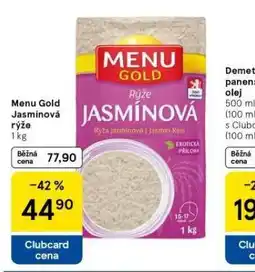 Tesco Menu gold jasmínový rýže nabídka