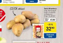 Tesco Brambory nabídka