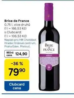 Tesco Brise de france nabídka