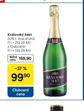 Tesco Královský sekt nabídka