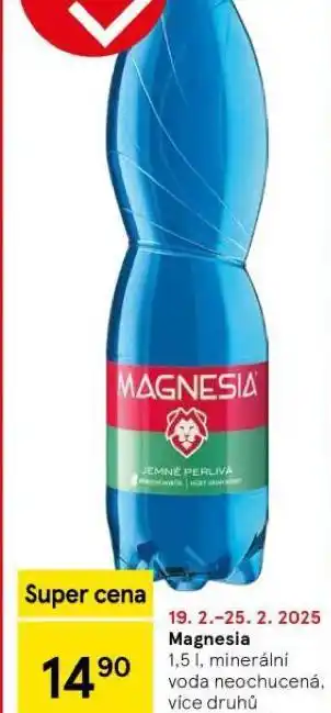 Tesco Magnesia nabídka