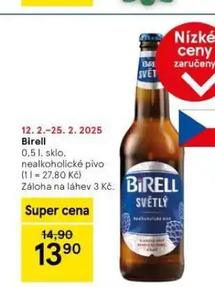 Tesco Birell nabídka