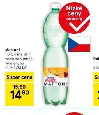 Tesco Mattoni ochucená nabídka