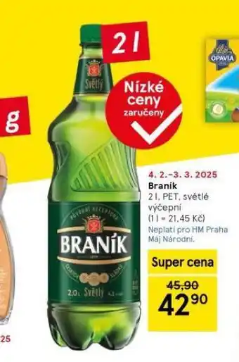 Tesco Pivo braník nabídka